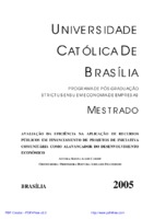 Politicas públicas, desenvolvimento urbana. financiamento.