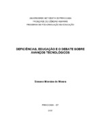 pessoas com deficiência; biotecnologia e eugenia; educação