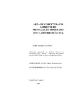 Propagação; sistema de comunicação; análise numérica