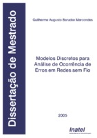 Rede sem fio; controle de erros; wireless; telecomunicações