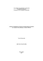 educação superior, avaliação de sistema, mercantilização da educação superior, avaliação da qualidade em educação superior, sistema de indicadores de SES.