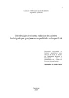 Cafeeiro, raízes, irrigação localizada, gotejamento enterrado, potencial de água nas folhas