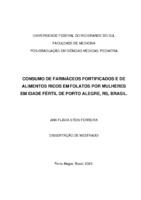 Fortificação Alimentar, Ácido Fólico, Defeitos Congênitos, Defeitos de Tubo Neural, Prevenção Primária.