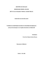 hemoterapia, microrganismo, concentrado de plaquetas, contaminação.