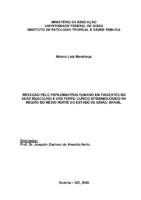 Infecção, HPV em homens, Perfil clínico epidemiológico