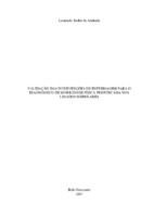 Enfermagem em reabilitação; Traumatismos da medula espinhal; Processos de enfermagem; Diagnóstico de Enfermagem; Paraplegia.