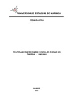 Escolas Rurais, Êxodo Rural, Ensino Rural, Políticas Educacionais, Dinâmica Populacional