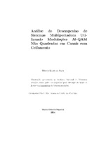 OFDM; constelação em cruz; constelação sobreposta; ceifamento