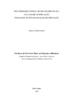 educação a distância; formação de professores; orientação acadêmica. inovação universitária