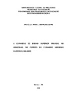 Políticas Públicas Educacionais - Expansão do Ensino Superior – Ensino