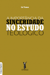 “Não há pergunta mais premente formulada pelo estudante de teologia do que a questão de como o estudo teológico acadêmico pode relacionar-se adequadamente à vida diária desse mesmo estudante enquanto cristão. Ora, esse é um tema vasto, e difi